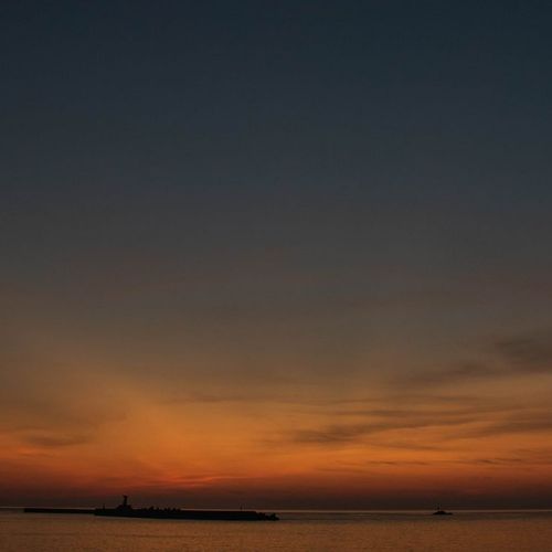 暮れ残る日本海-２