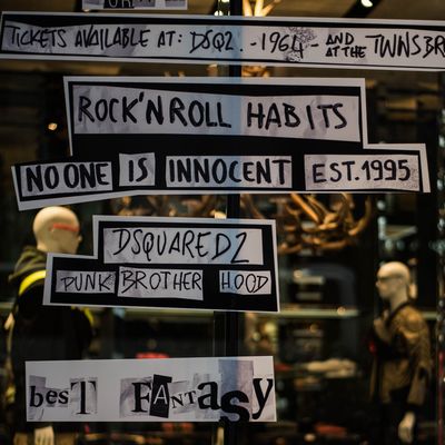 ブティック・窓のロゴ