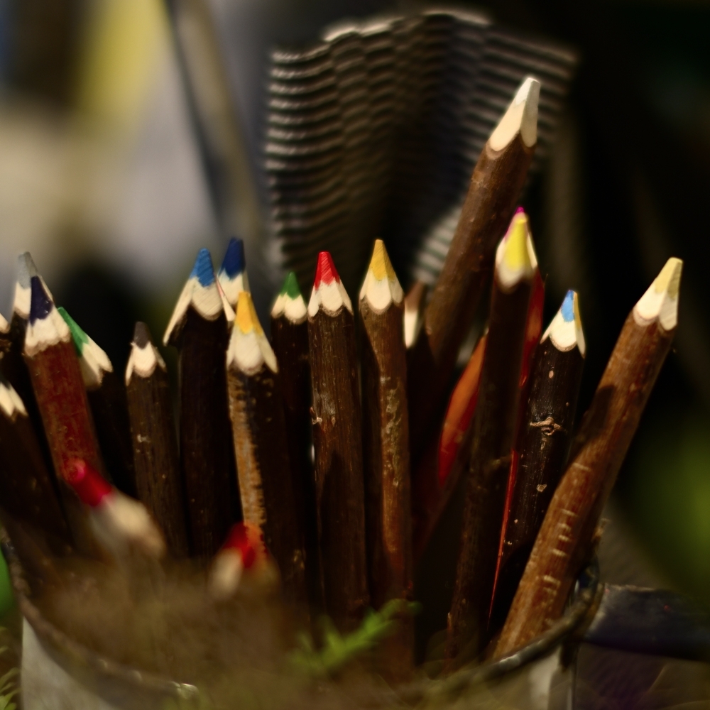 今日の心はなに色で描く？ With 58mm f/1.4G