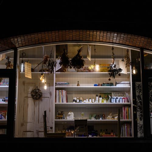 眠りにつこうとするお店